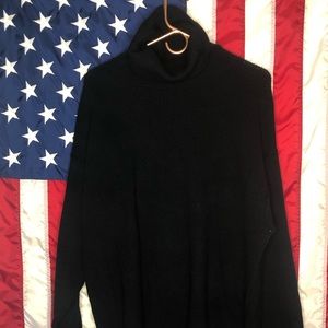 Free People Black Turtle Neck
